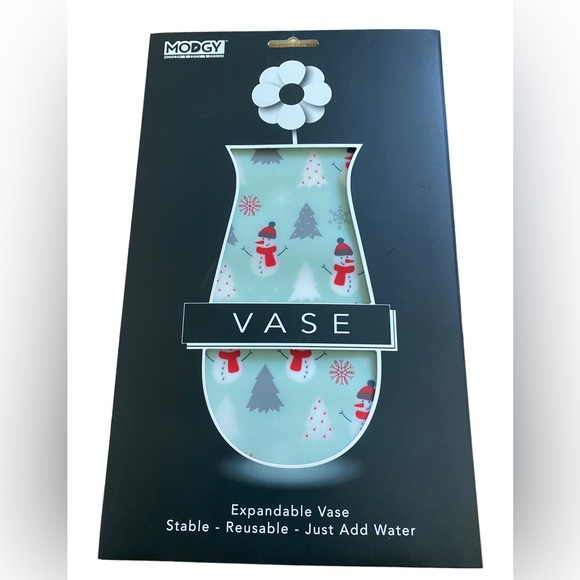 MODGY Expandable Vase in Holiday Motif - Picture 2 of 6